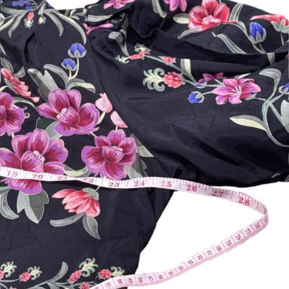 NWT FARM Rio Black Belle Garden Whimsigoth Fairy Girly Botanical Dress (SZ XL) - Picture 10 of 14